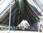 300' Overheard Conveyor Installation | Everett to Olympia, WA